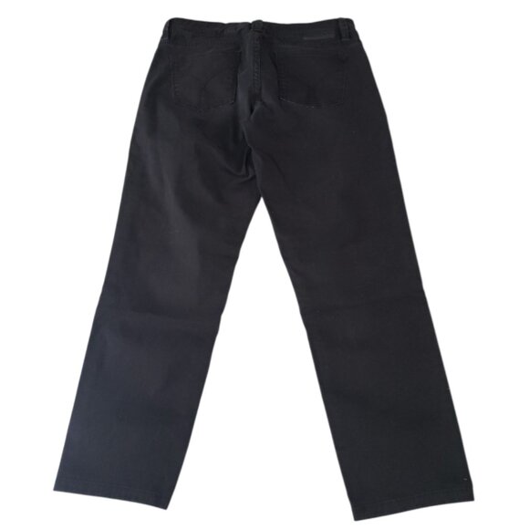 Calvin Klein Jeans Women's Black Skinny Crop Jeans 4 - Picture 2 of 5